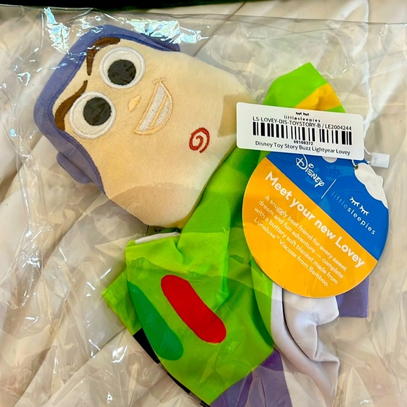 Little Sleepies Other - Little Sleepies Disney Pixar Toy Story Buzz Lightyear Lovey NIP